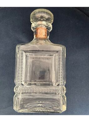 VINTAGE CORBY'S WHISKEY LIQUOR BOTTLE DECANTER c. 1930-1950